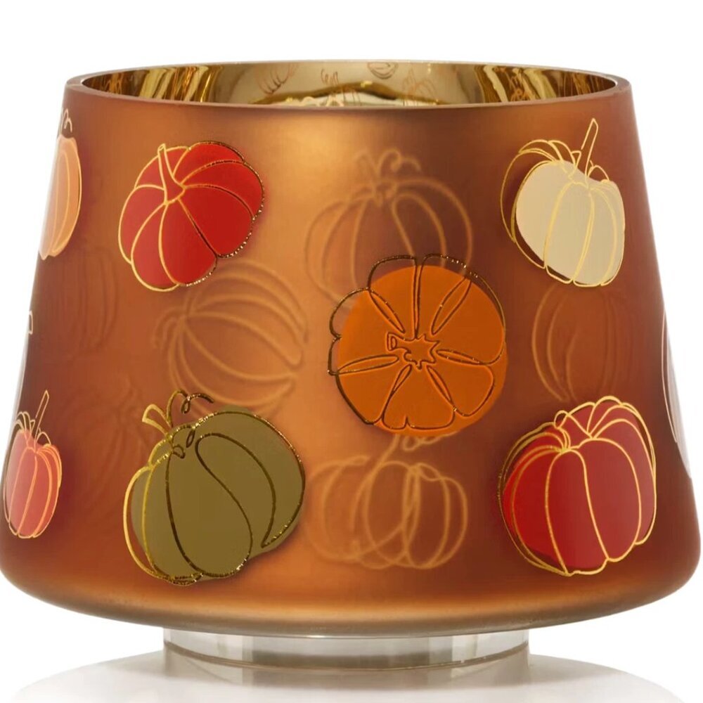 Yankee Candle Pumpkins Glass Shade - Picture 2 of 9